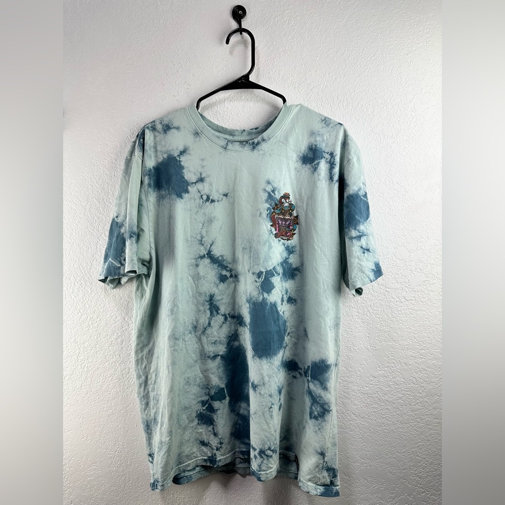 Sullen Art Men’s Collective Blue Tie-Dye Shirt Size XL
